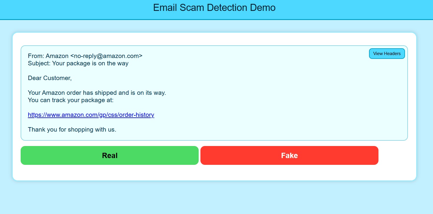 EmailKnight email spotting quiz preview